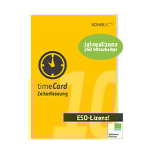 REINER SCT timeCard ZE Jahres-LZ 250 MA