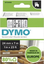 Ruban encreur Dymo LM 24mmx7m D1 blanc