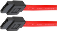 Kabel SATA St - SATA St intern 0,3m rot