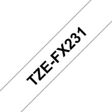 Brother TZe-FX231 12mmx8m Schriftband ws
