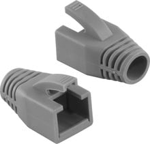 RJ45 Knickschutztüllen grau 50 Stück