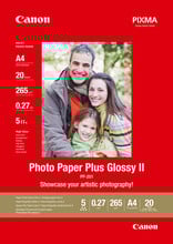 Papel foto. Canon PP-201 Glossy II A4