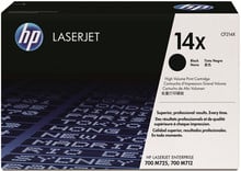 HP Cartucho de tóner 14X negro