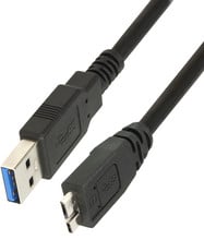 Kabel Delock USB typ A - microB 3 m