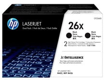 HP 26X Toner Black 2-pack