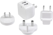 StarTech Dual USB-A Travel Adap. Charger