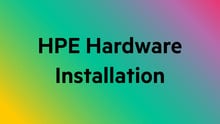 HPE Install ProLiant AddOn/In Option SVC