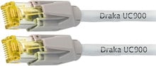 Patchkabel RJ45 S/FTP Cat6a 25 m grau