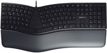 CHERRY Klawiatura KC 4500 ERGO, czarna (EU)