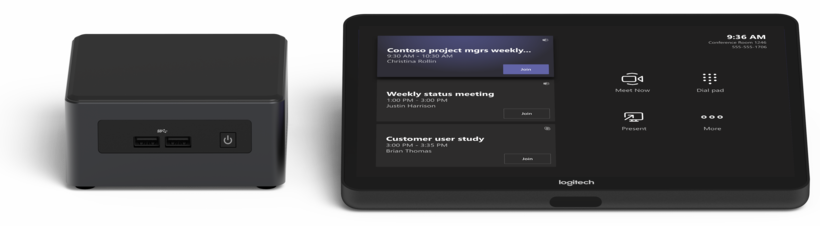 Buy Logitech Tap Base Room Bundle Int MTR (TAPMSTBASEINT/2)