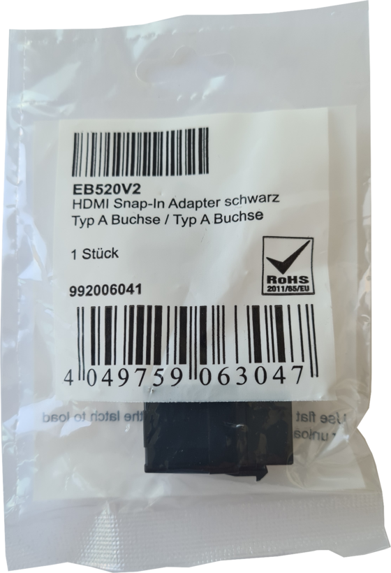 Keystone Jack 1x HDMI Bu - Bu