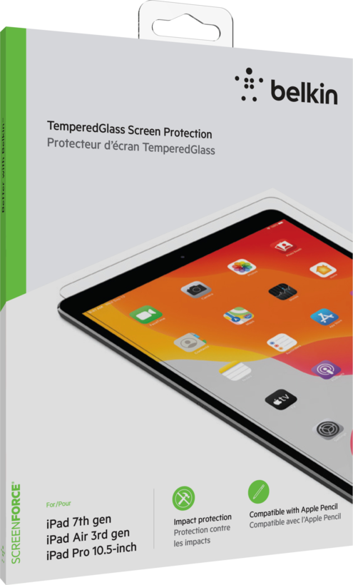 Belkin iPad 7Gen/Air 3/Pro Glass Protect