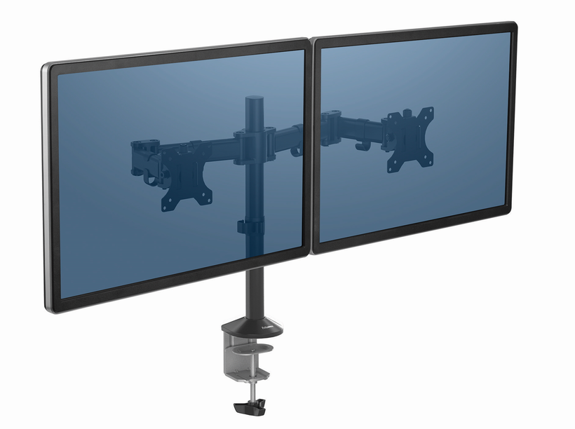 Fellowes Reflex Dual Desk Mount Black