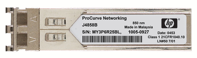 HPE X120 1G SFP LC SX Transceiver