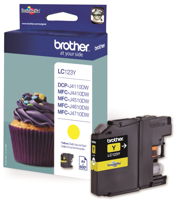 Brother LC-123Y Ink Yellow