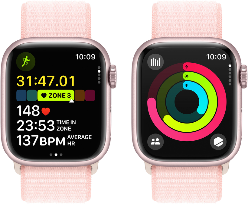 Apple Watch S9 9 LTE 41mm alu rosa