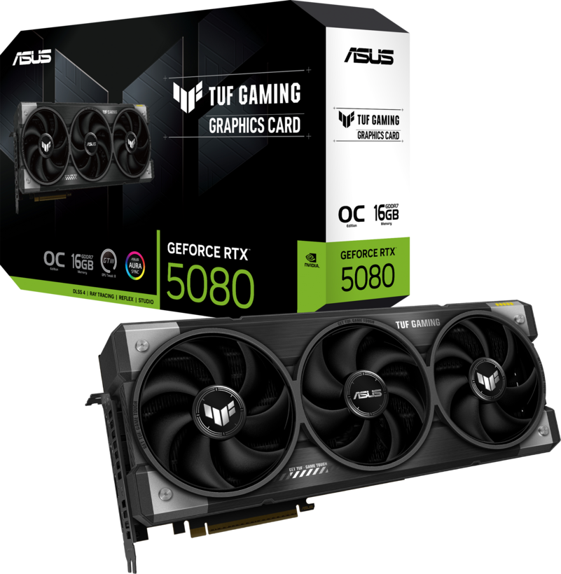 ASUS TUF GeForce RTX 5080 Graphics Card