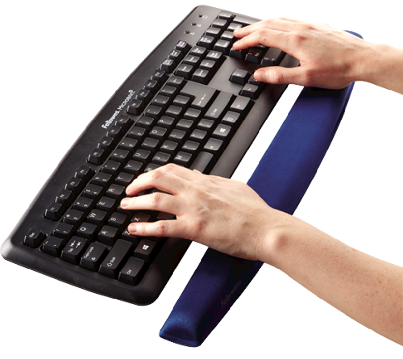 Fellowes Tastatur-Handgelenkauflage blau
