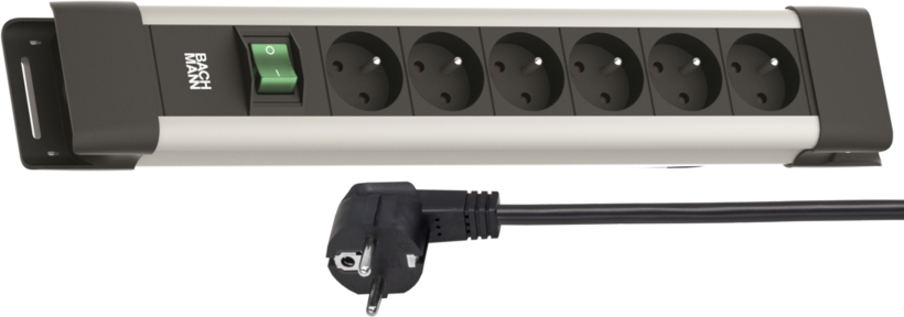 Multiprise Connectus x6, 2 m