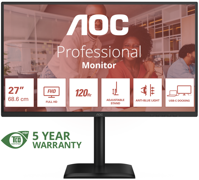 AOC 27E4CV Monitor