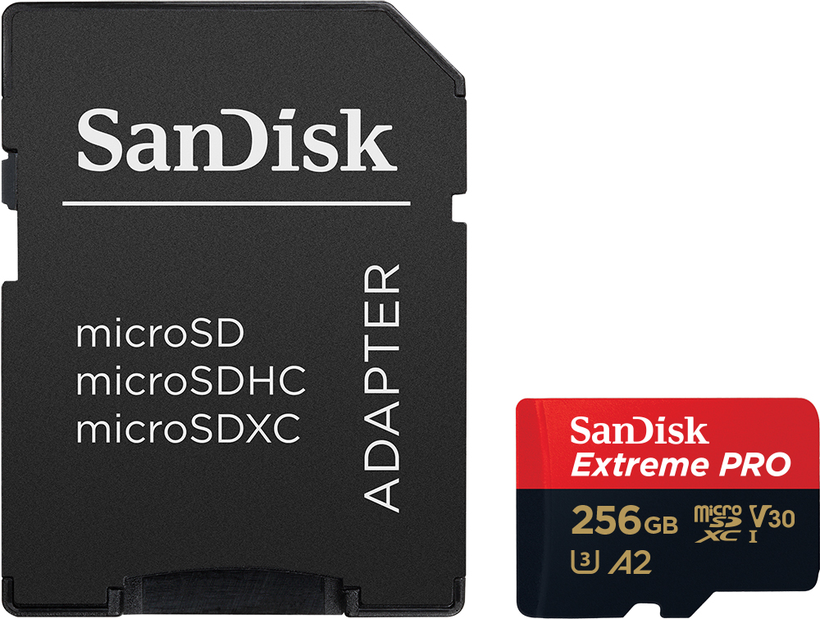 Scheda micro SDXC Extreme PRO 256 GB