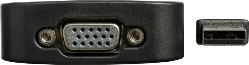 Adaptér USB typ A konektor - VGA zdírka