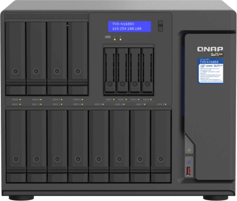 QNAP TVS-h1688X 32GB 16 rekeszes NAS