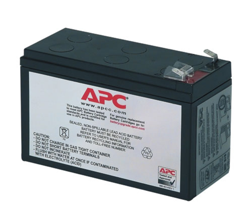 Batería para SAI APC Back UPS ES 400, BE400-GR, BE400-FR, BE400-IT  sustituye a APC RBC106