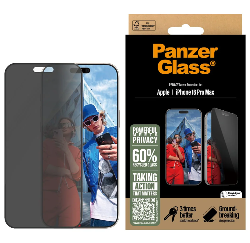 PanzerGlass iP16 Pro Max UWF Privacy Fil