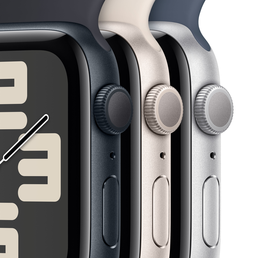 Apple Watch SE 2023 GPS 44mm alu ezüst
