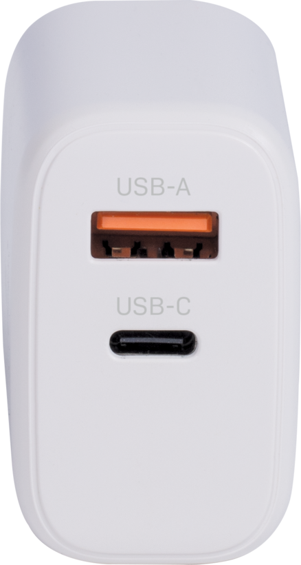 Adattatore ricarica GaN USB-C/USB-A 65 W