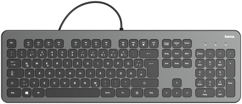 Hama KC-700 Keyboard Anthracite/Black