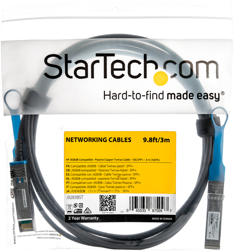 Câble SFP+ m. - SFP+ m., 3 m