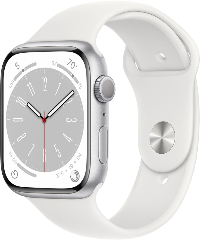 Apple Watch S8 GPS 45mm Alu Silver