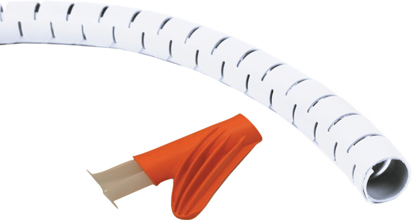 Cable Eater D=15mm 3m White