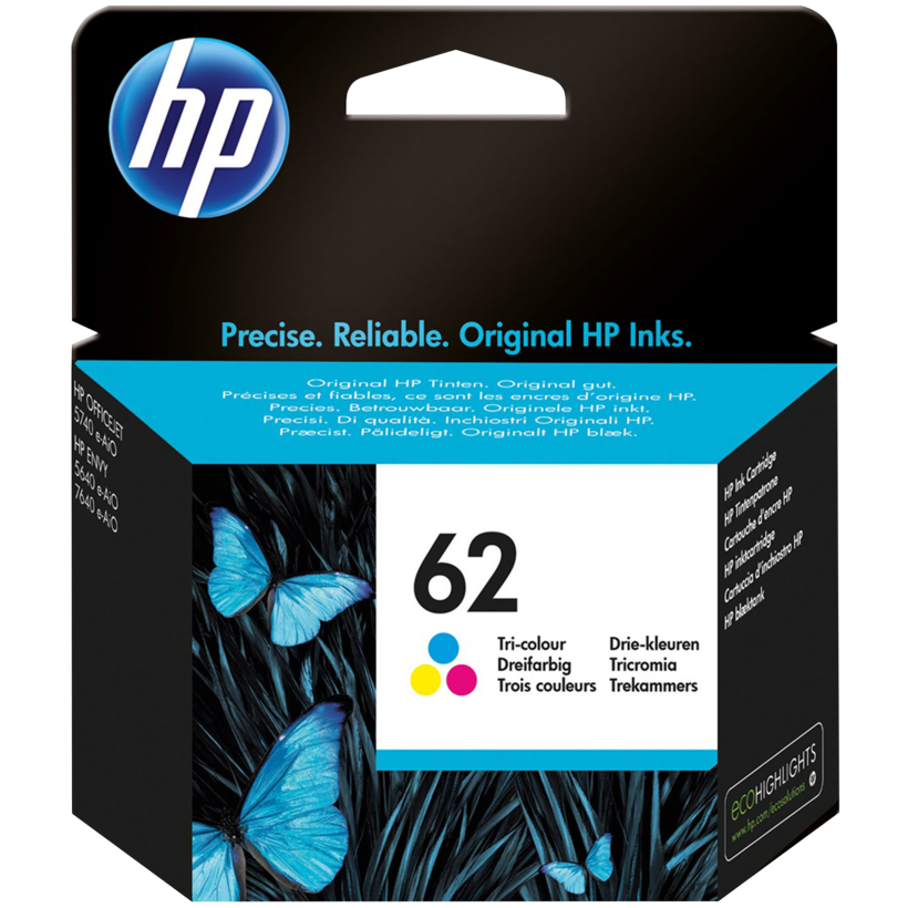 HP 62 Ink 3-colour