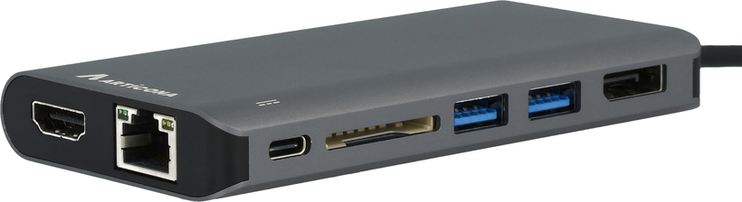 Adapter USB-C - HDMI/DP/RJ45/USB/SD