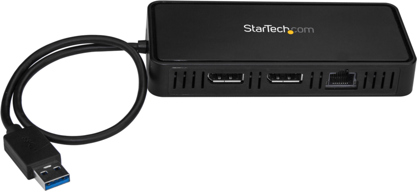 Adapter USB-A - DP/RJ45/USB