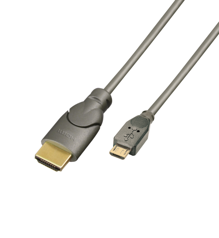LINDY MHL - HDMI Cable 0.5m