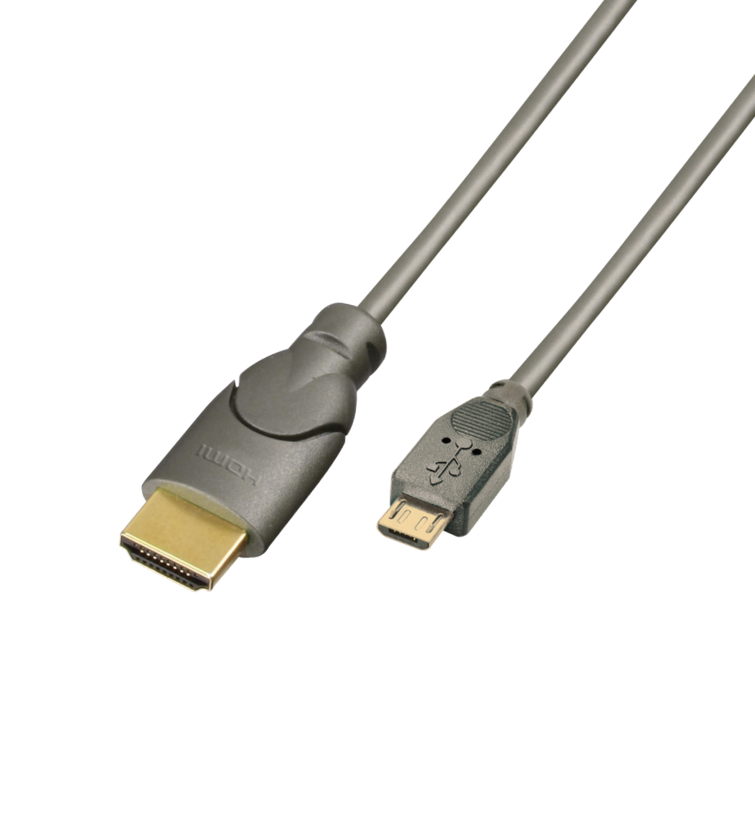 LINDY MHL - HDMI Kabel 0,5 m