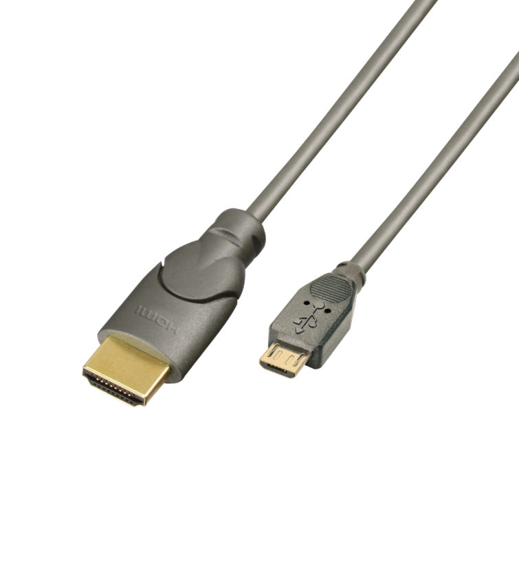 LINDY MHL - HDMI Cable 0.5m