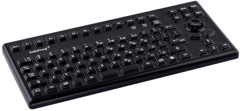 GETT InduProof 3 Silicone Keyboard Black