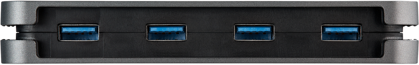 StarTech USB Hub 3.0 4-port Grey/Black