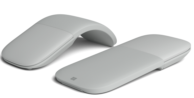 Myš Microsoft Surface Arc světle šedá