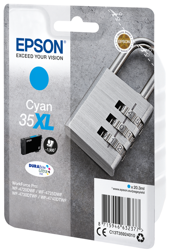 Epson 35XL Ink Cyan