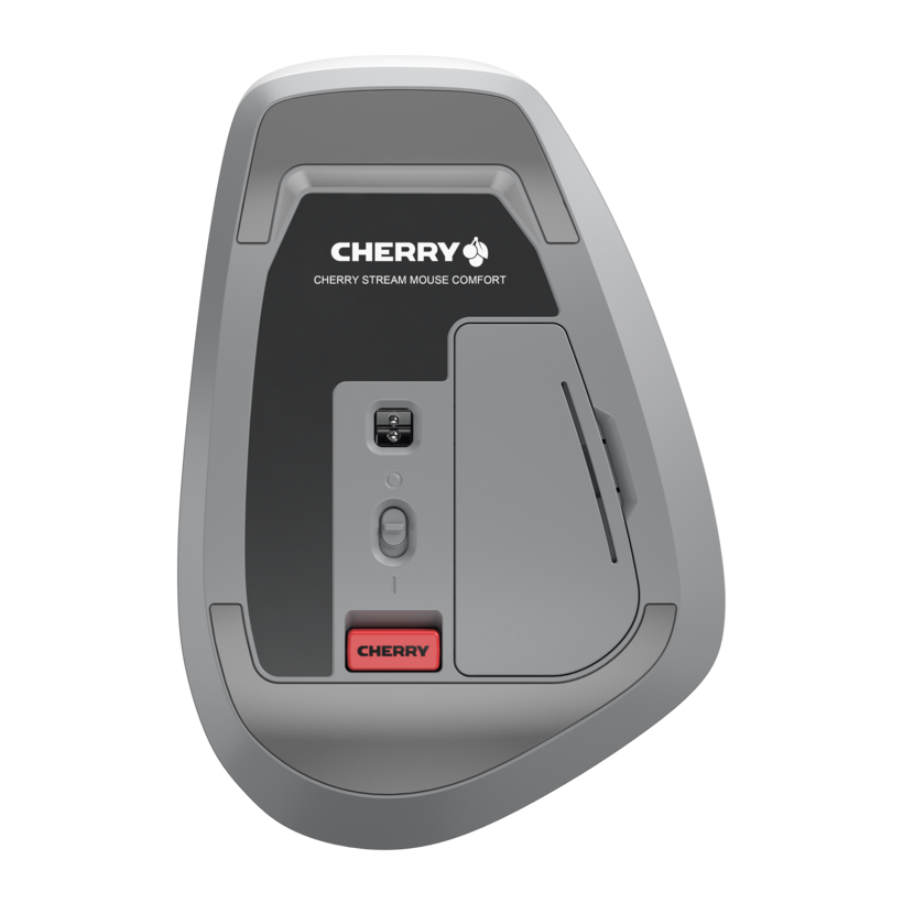 CHERRY STREAM COMFORT Mouse White/Grey