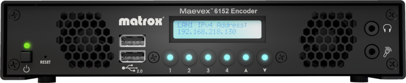 Encodeur Matrox Maevex 6152 Quad 4K