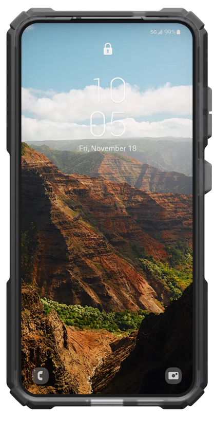 UAG Plasma XTE Galaxy S25 Case Ash Cl.