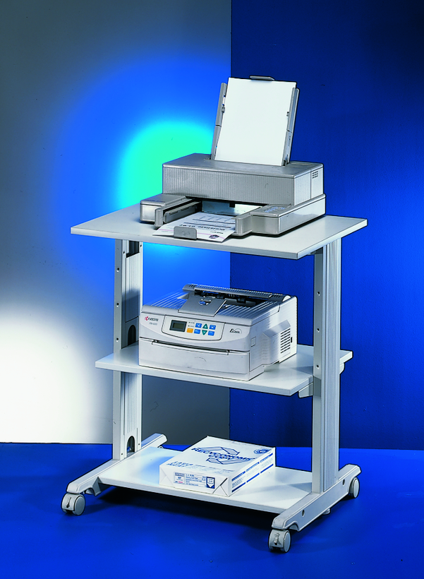 Secomp Roline Printer Table w/ 3 Shelves