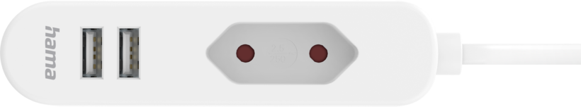 Hama 2x USB-A/Euro-Buchse Netzteil